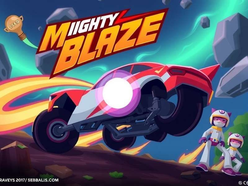 Mighty Blaze Game Cover Art